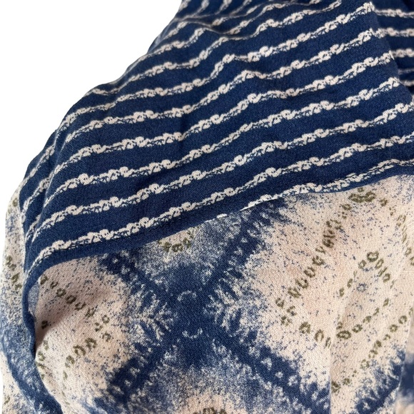 Free People | Call On Me Y2K Tank Top Cropped Indigo Blue Asymmetrical Size XS - Picture 6 of 12